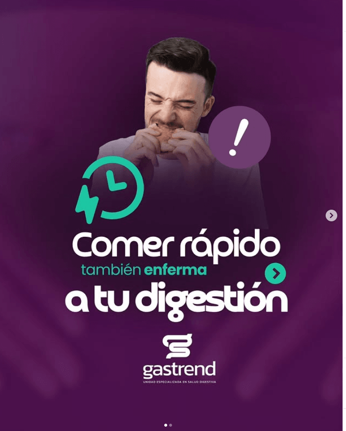 Comer rápido también enferma a tu digestión