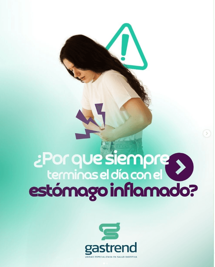 ¿Por qué siempre terminas el día con el estómago inflamado?
